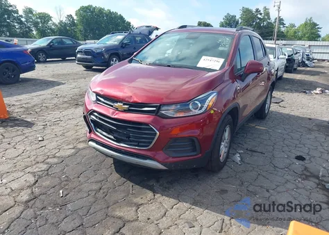 2021 Chevrolet Trax Awd Lt из США, поврежденный, VIN KL7CJPSB9MB357668